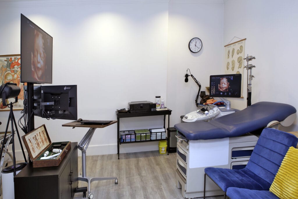 first ultrasound pregnancy scan London